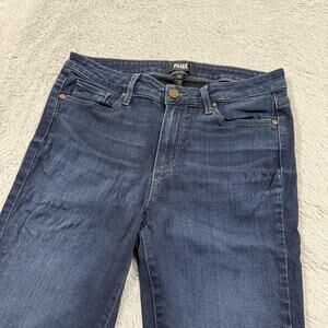Paige Jeans Womens 29 Blue Hoxton Ankle Skinny Stretch Denim Made USA Classic